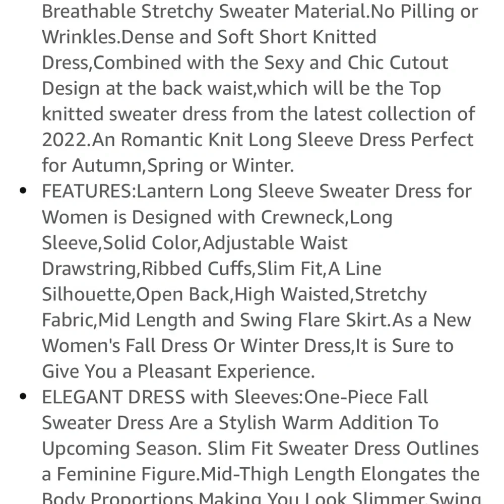 Mini dress - Picture 4 of 4